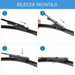 RBW PRO Muz Silecek Takımı Mercedes A150 W169 2005-2011 ile uyumlu