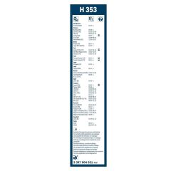 Bosch Rear Arka Silecek Peugeot 208 2012-2019 ile uyumlu