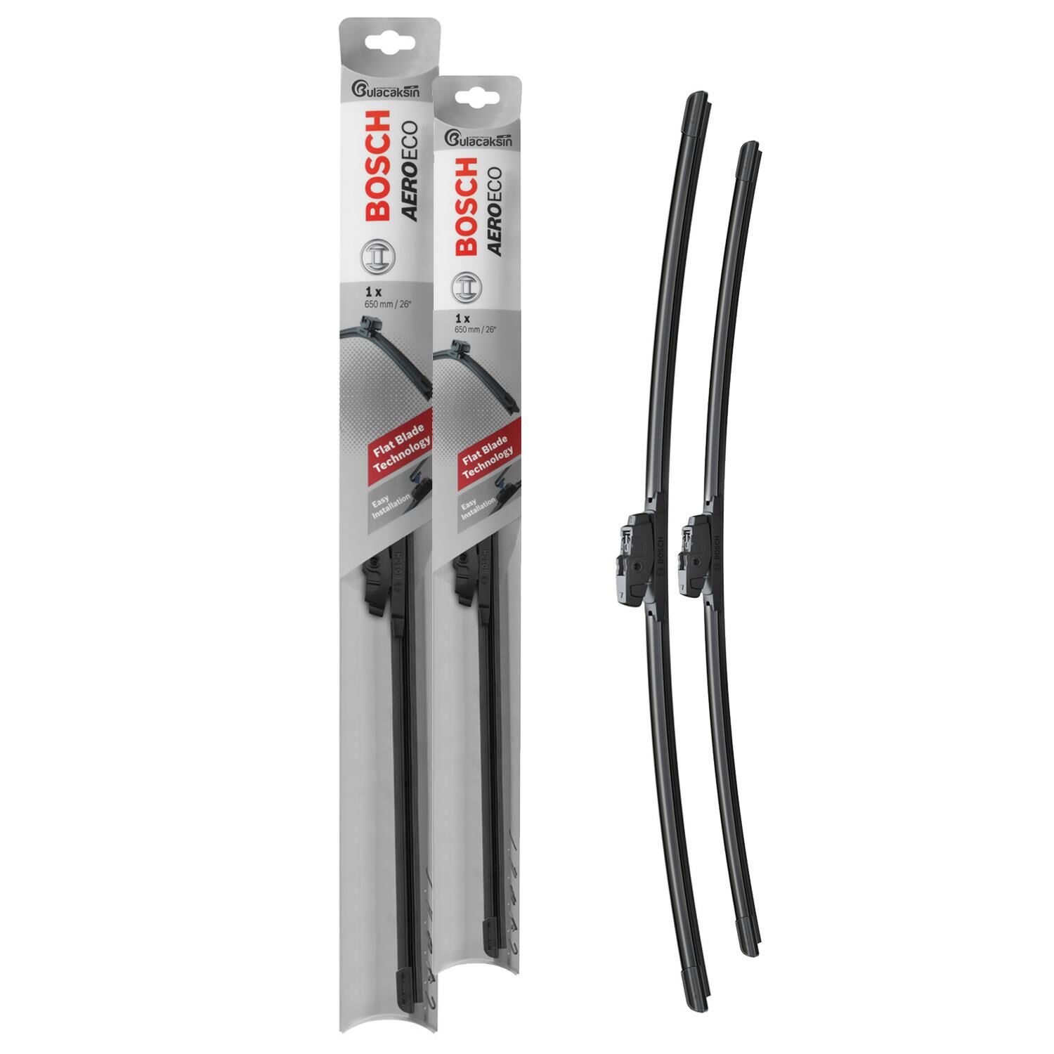Bosch Aeroeco Muz Silecek Takımı Seat Leon 2006-2012 ile uyumlu