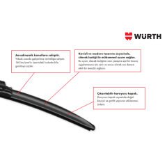 Würth Muz Silecek Takımı Daihatsu Terios 1998-2005 ile uyumlu