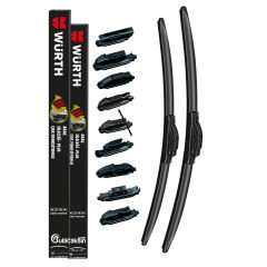 Würth Muz Silecek Takımı Peugeot 206+ 2009-2013 ile uyumlu