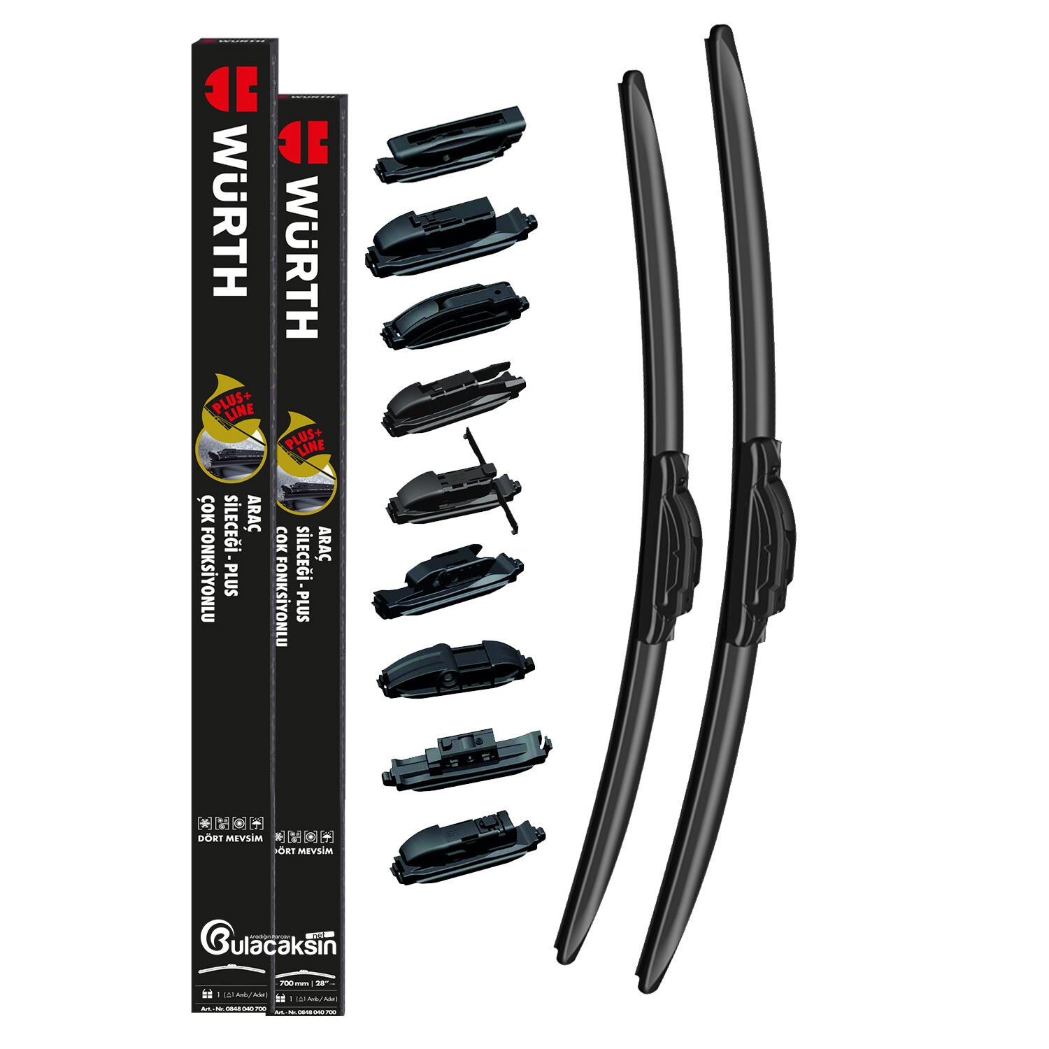Würth Muz Silecek Takımı Peugeot 306 1993-2003 ile uyumlu