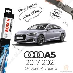 Bosch Aerotwin Muz Silecek Takımı Audi A5 2018-2021 ile uyumlu