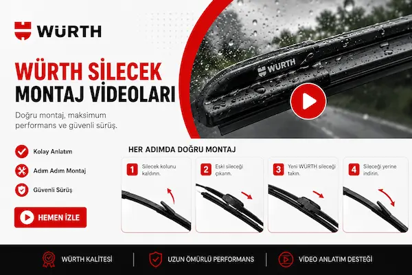 Würth Silecek Montaj Videoları