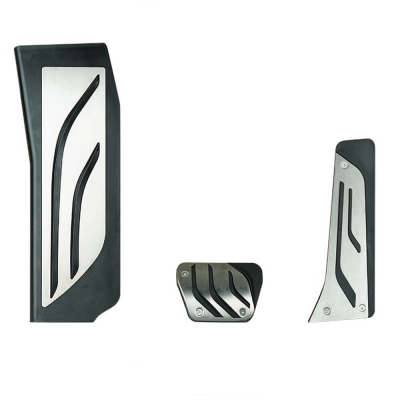 Bmw G30 Pedal Seti Takımı Geçmeli Kromlu 3 Parça