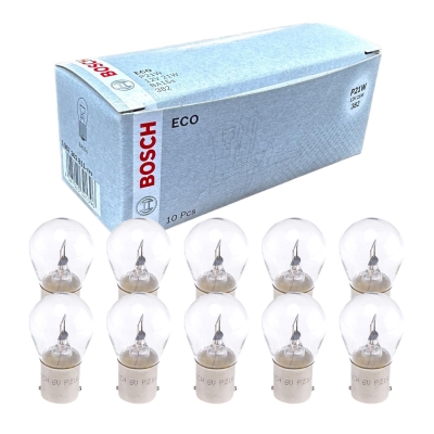 BOSCH Ampul 12V 21W 93 BA15s Sinyal Tek Duy 10 ADET