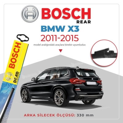 Bosch Rear Arka Silecek Bmw X3 F25 2011-2015 ile uyumlu