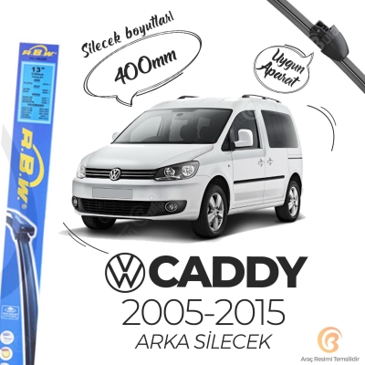 RBW Arka Silecek Volkswagen Caddy 2005-2015 ile uyumlu